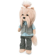 Мягкая игрушка Lucky Doggy Собака Andy: Хипстер, 37 см ORANGE 8317035