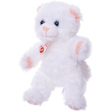 Мягкая игрушка Белая кошка, 20 см TRUDI 4601420