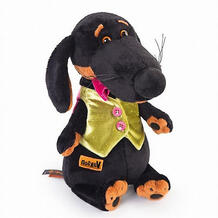 Мягкая игрушка Собака Ваксон в жилетке, 25 см Budi Basa 7143423