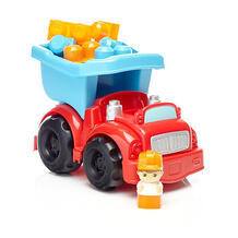 Маленькая машинка Mega Bloks "First Builders" Строительный самосвал Mattel 10591228