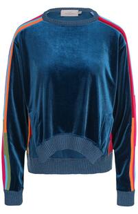 Бархатный пуловер с круглым вырезом PREEN by Thornton Bregazzi 2386572