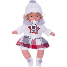 Кукла Лола в бело-красном 38 см, со звуком Llorens 9608200