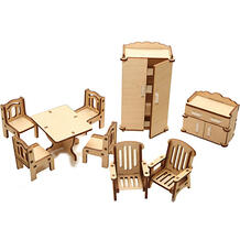 Деревянный набор мебели "Зал" Хэппидом 7023766