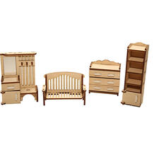 Деревянный набор мебели "Прихожая" Хэппидом 7023767