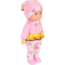 Кукла S+S Toys в одежде, цвет: розовый 25 см 10362140