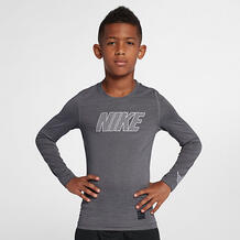 Футболка для тренинга с длинным рукавом для мальчиков школьного возраста Nike Pro 