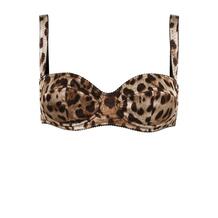 Бюстгальтер с леопардовым принтом Dolce&Gabbana 2258609