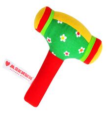 Развивающая игрушка Мякиши ШуМякиши Молоточек цвет: зеленый/красный 10102764