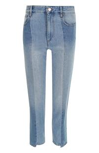 Укороченные джинсы прямого кроя с потертостями ISABEL MARANT ÉTOILE 2229923