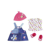 Одежда для куклы BABY born "Джинсовая коллекция", платье Zapf Creation 8596890