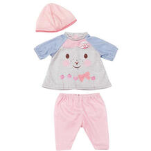 Одежда для куклы 36 см, my first Baby Annabell, цвет Серо-голубой Zapf Creation 4829112