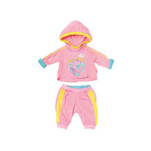Одежда для куклы "Baby Born" Спортивный костюм, розовый Zapf Creation 7590894