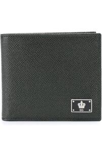 Кожаное портмоне с отделениями для кредитных карт и монет Dolce&Gabbana 2012701
