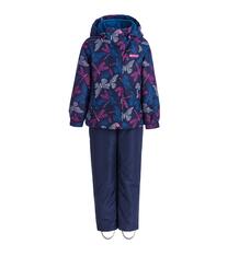 Комплект куртка/брюки Premont Бабочки Вуда, цвет: синий 10343771