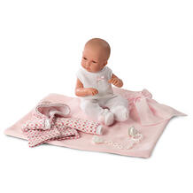 Кукла младенец в розовом, 35 см Llorens 10298170