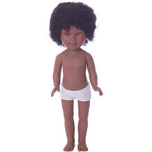 Классическая кукла Паулина, Африканка, нюд Vestida de Azul 8361732