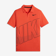 Рубашка-поло для гольфа для мальчиков школьного возраста Nike Essential Graphic 