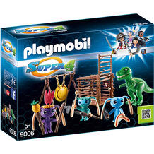 Конструктор Playmobil Инопланетный воин с Т-рекс ловушкой 5086051