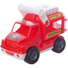 Машинка "КонсТрак" Пожарная команда, в коробке Полесье 7927368