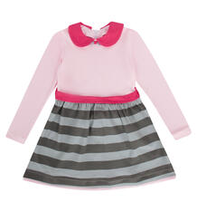 Платье Трифена, цвет: розовый/серый 10350269