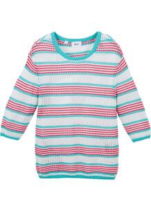 Пуловер в полоску для девочки bonprix 256758935