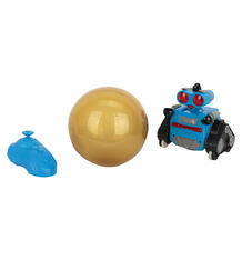 Игрушка на радиоуправлении Игруша Робот, цвет: синий 14 см 9845637