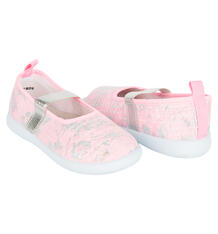 Туфли текстильные Mursu, цвет: розовый 10365197