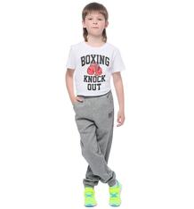 Спортивные брюки Anta Small kids lively children, цвет: серый 10304141