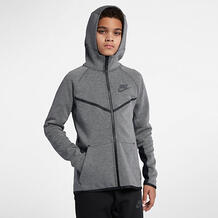 Худи с молнией во всю длину для мальчиков школьного возраста Nike Sportswear Tech Fleece Windrunner 