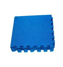 Коврик-пазл Eco-cover цвет: синий (9 дет.) 100 х 100 см 8706487