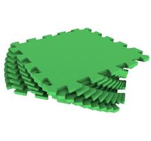 Коврик-пазл Eco-cover цвет: зеленый (9 дет.) 100 х 100 см 8121061