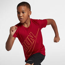 Беговая футболка для мальчиков школьного возраста Nike Dri-FIT Miler 