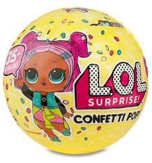 Кукла-сюрприз LOL Surprise Конфетти в шарике 10 см 9020005
