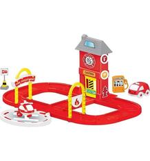 Игровой набор Dolu Пожарная станция с круговой дорогой, 64 см 5762095