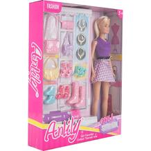 Игровой набор Anlily Кукла с аксессуарами, 29 см 9927510