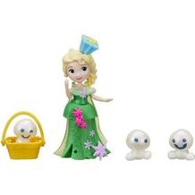 Игровой набор Disney Frozen Маленькое королевство Эльза и снеговики 7.5 см 9868248