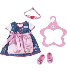 Одежда для кукол Baby Born Платье с передником 9428035