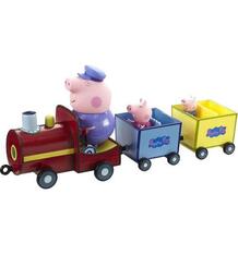 Игровой набор Peppa Pig Паровозик. Дед Пеппы 30 см 551432