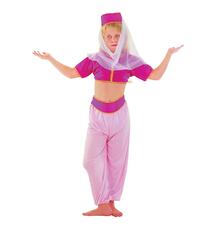 Карнавальный костюм Winter Wings Восточная принцесса топ/брюки/ремень/шляпка, цвет: розовый/белый 10157943