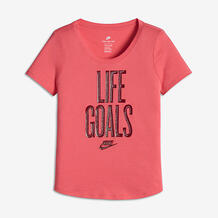 Футболка для девочек школьного возраста Nike Sportswear “Life Goals” 