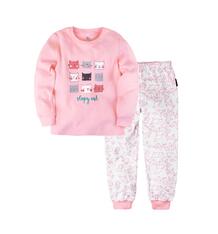 Пижама джемпер/брюки Bossa Nova Оригами, цвет: розовый/белый 10063338