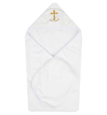 Крестильное полотенце Моей крохе 100 х 100 см, цвет: белый 10193754