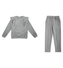 Комплект джемпер/брюки Newborn, цвет: серый 10158312