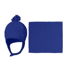 Комплект шапка/шарф-снуд Premont, цвет: синий 9537843