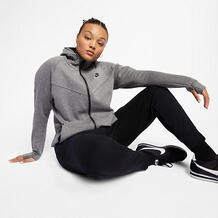 Женская худи с полноразмерной молнией Nike Sportswear Tech Fleece (большие размеры) 