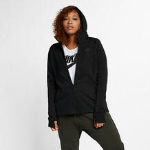 Женская худи с полноразмерной молнией Nike Sportswear Tech Fleece (большие размеры) 