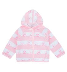 Кофта Чудесные одежки Розовые мишки, цвет: белый/розовый 10075053