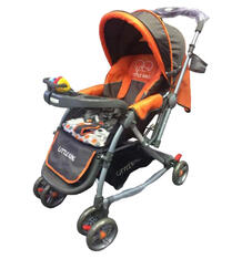 Прогулочная коляска Little King LK- 217 R, цвет: оранжевый 9843522