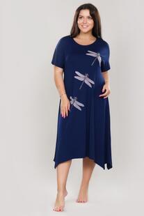 Платье вискозное Орлаг (темно-синее) Инсантрик 42512