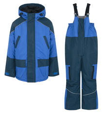 Комплект куртка/полукомбинезон Ursindo Аргун, цвет: синий 9874143